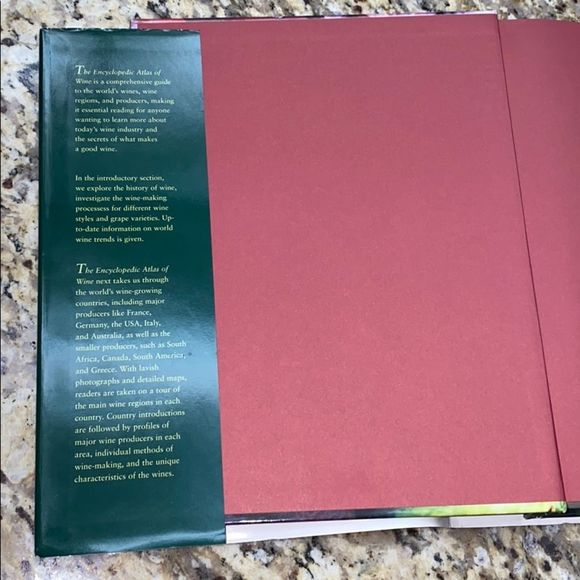 The Encyclopedic Atlas of Wine Hardcover Book - Picture 2 of 11